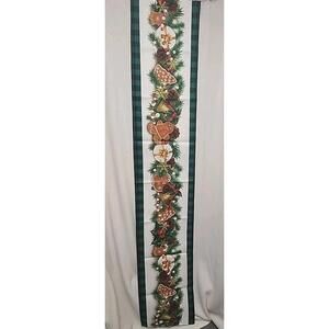 Christmas Gingerbread Table Runner